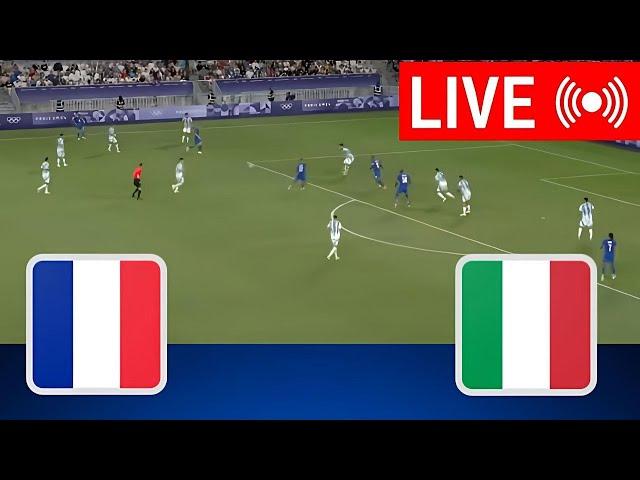 [LIVE] France vs Italy | Nations League 2024 | Match Live Today game simulation and recreation