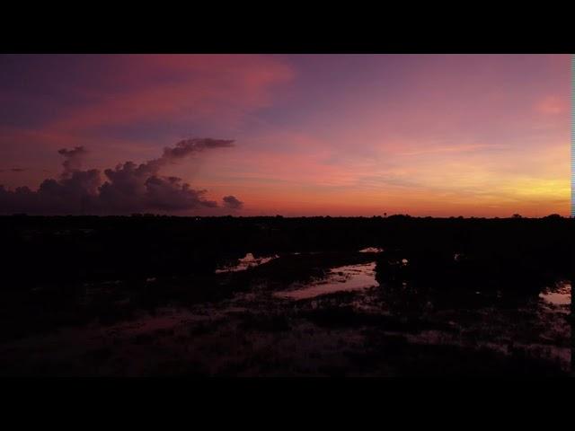 Sunset at Powell Creek with Mavic Mini Drone