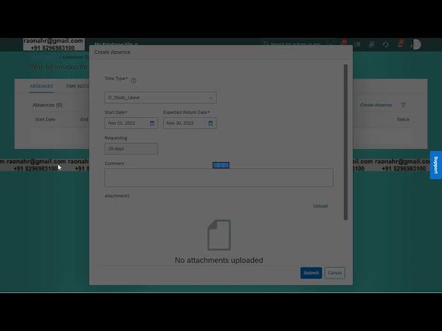 Accrual Proration - Based on Eligibility Days - Time Off SuccessFactors