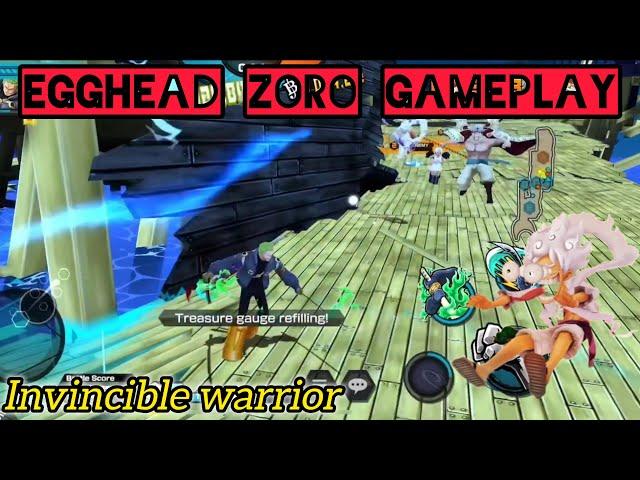 Egghead Roronoa Zoro gameplay (Invincible Warrior) | One Piece Bounty Rush | OPBR