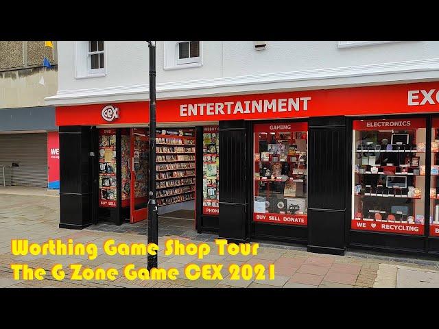 Worthing Game Shop Tour The G Zone Game CEX 2021