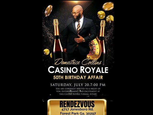 Demeitrice Collins "Casino Royale" 50th Birthday Party