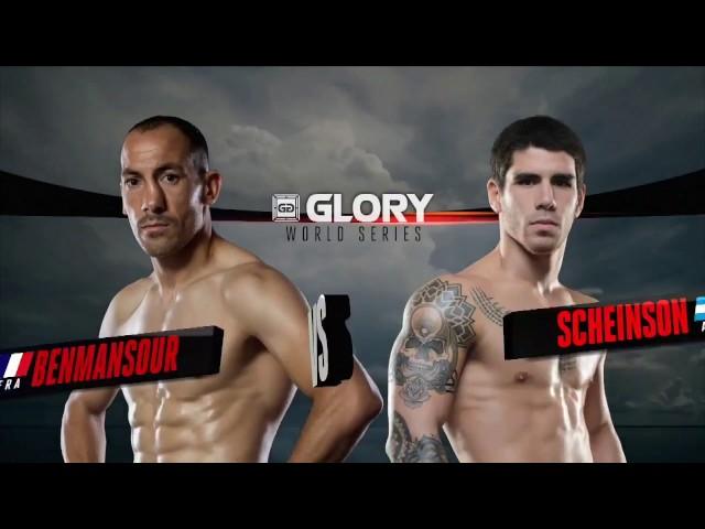 GLORY 37 Los Angeles: Karim Benmansour vs. Alan Scheinson (Tournament Semi-Finals)