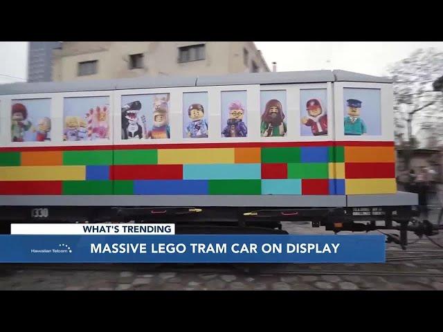 What's Trending: Lego tram, dance into the day challenge