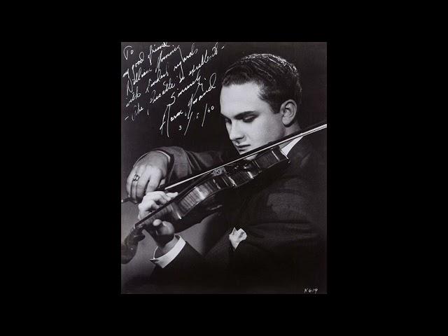 Aaron Rosand  Plays Samuel Barber Violin Concerto Bernstein NY Phil Oct 14 1960