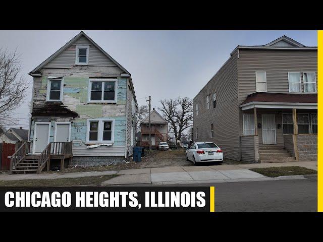 A DYING, Decaying, Dangerous, Declining Italian Mob Town | Chicago Heights, Illinois