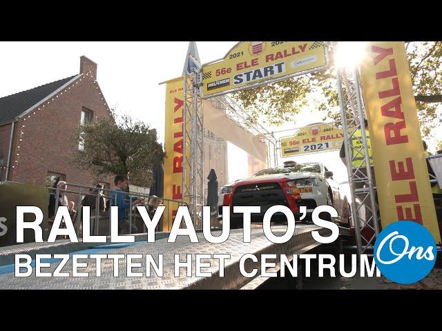 De ELE Rally scheurde weer door het centrum van Son en Breugel