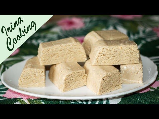 Peanut Halva  Oriental Sweets in Home Conditions