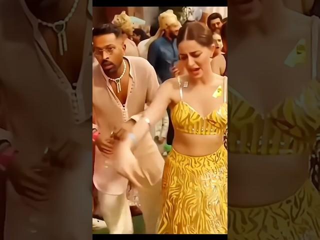 Hardik Pandya And Ananya Panday at Ambani Wedding |#hardikpandya #trending #bollywood #cricket #goat