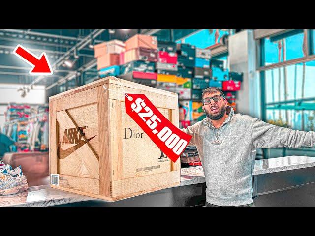 Unboxing A $25,000 Sneaker Mystery Box!