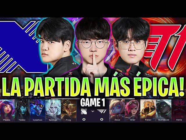 T1 DE FAKER BUSCA EL HYPERESCALADO! *MUY ÉPICO* | DRX vs T1 Game 1 LCK Summer 2024