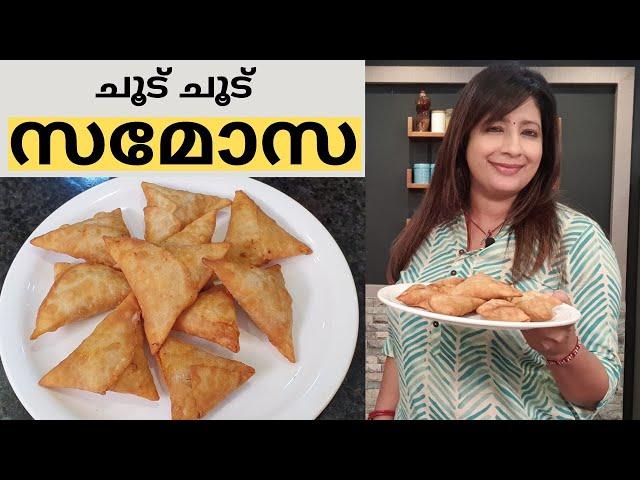 എളുപ്പത്തിൽ ചൂട് ചൂട് സമോസ ഉണ്ടാക്കാം || Easy Chicken Samosa || Lekshmi Nair