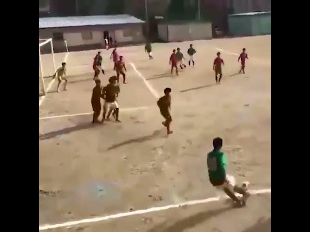 These kids recreated Toni Kroos’ World Cup free kick to perfection 