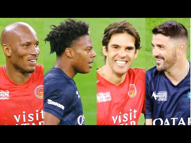 Charity Match: Football Legends and Influencers | Highlights | iShowSpeed-Chunkz-Kaka-Drogba-Villa