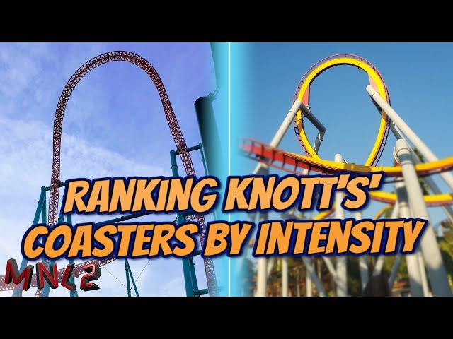 Top 5 Most INTENSE Roller Coasters at Knott's Berry Farm