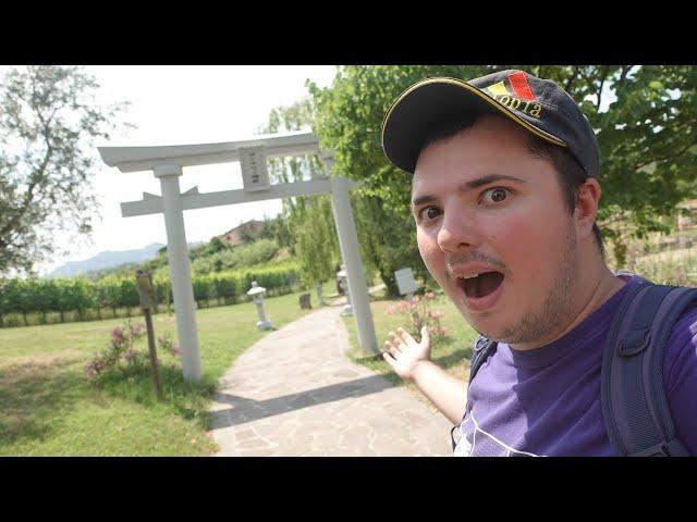 Japanese Shinto Shrine in Europe! (Exploring San Marino)