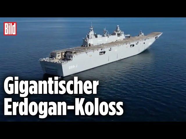 „TCG Anadolu“ – Türkei präsentiert den ersten Drohnen-Flugzeugträger