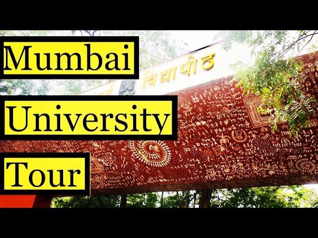 Mumbai University Tour | Kalina Campus|All Departments Infomation|Vlog|Video maping | Kiran Waghmare