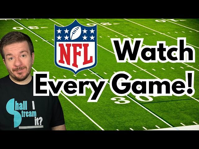 How to Watch Every NFL Football Game in 2024