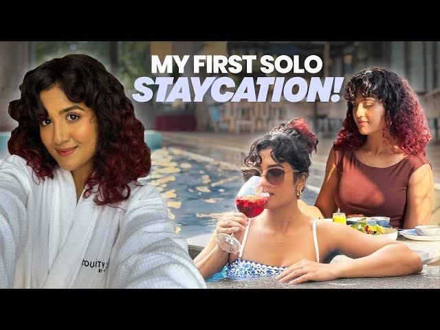 Marriott hosted me for 2 nights | My First Solo Staycation Experience! @madhushreee