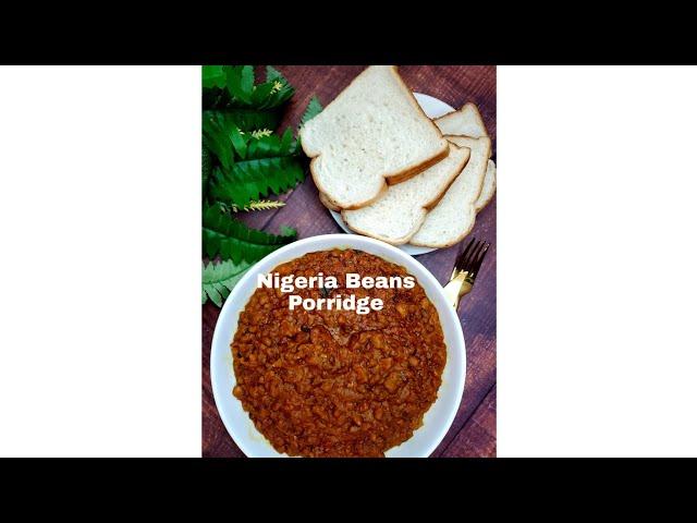 How to make Nigeria beans porridge with a pressure cooker