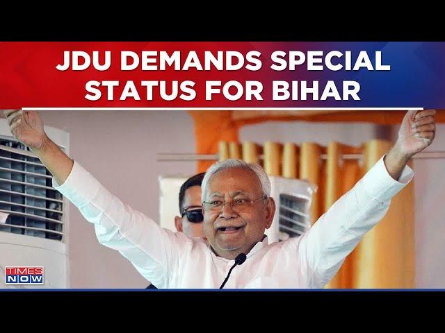 Nitish Kumar Holds Key Meet With JDU Leaders; Party Renews 'Special Status To Bihar' Demand