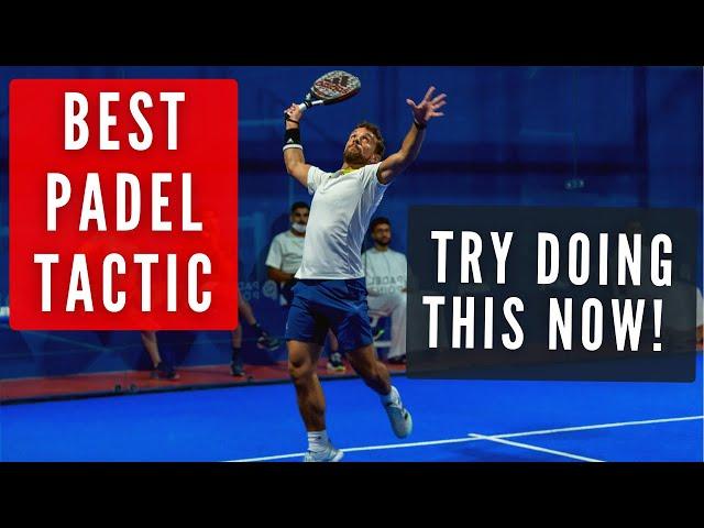 Padel tactic that INSTANTLY improves your MATCHES!