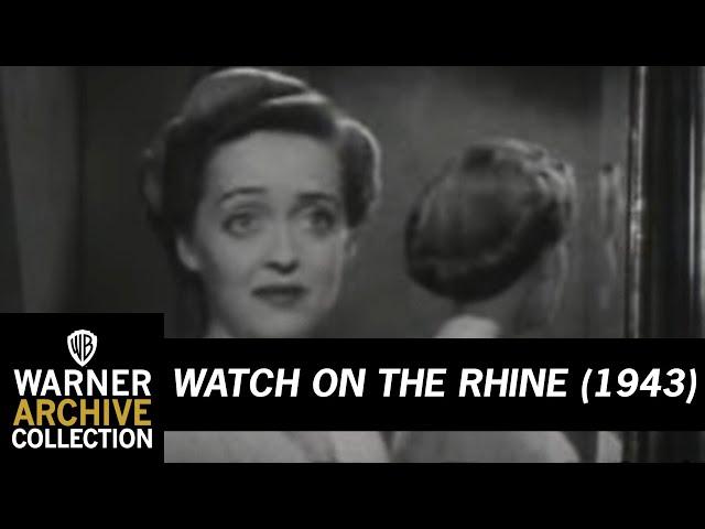 Trailer | Watch on the Rhine | Warner Archive