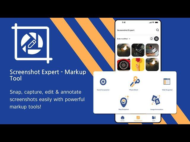 Screenshot Expert: Capture & Edit Screenshots Like a Pro  | Screenshot Expert App for Android!