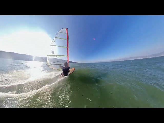 Prelep dan na Dunavu kod Golubca #insta360 Windsurf