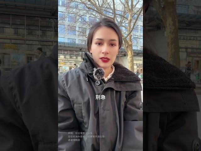 你以为来德国会发财，最后却只剩下发牢骚#德国双元制 #德国生活 #捷牧留德