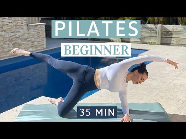 35 MIN PILATES FLOW | BEGINNER FRIENDLY (no equipment)