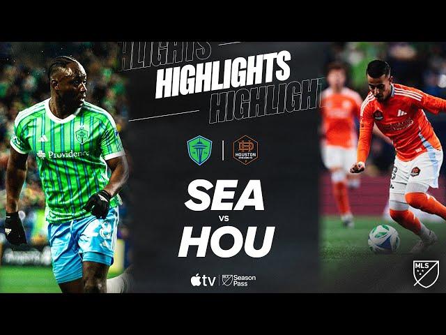 Seattle Sounders FC vs. Houston Dynamo FC | Full Match Highlights