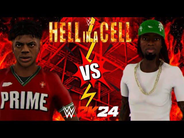 FULL MATCH - IShowSpeed Vs Kai Cenat Hell In A Cell Match - WWE 2K24