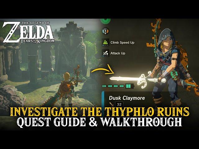 Investigate The Thyphlo Ruins Guide | The Legend of Zelda: Tears of the Kingdom