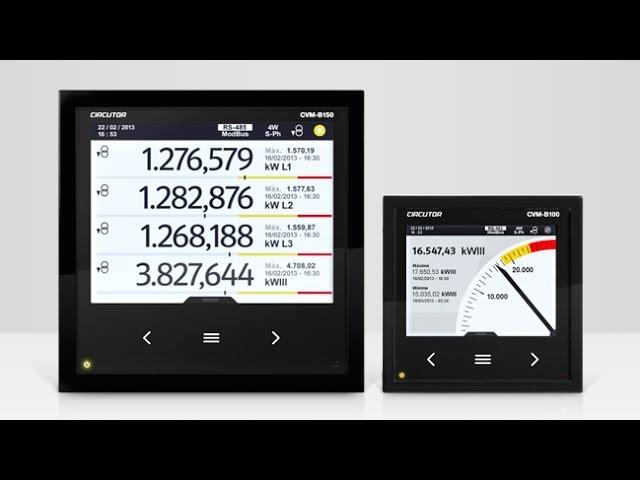 New power analyzers CVM-B100 / CVM-B150