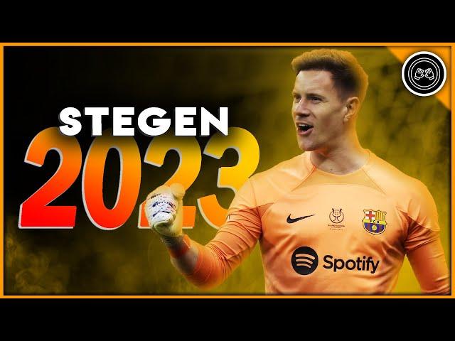 Marc-André ter Stegen 2022/23 ● The Giant ● Incredible Saves & MasterClass in passes | HD