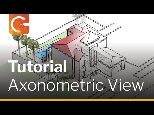 From Floor Plan to Axonometric View | Architect Osama Elfar