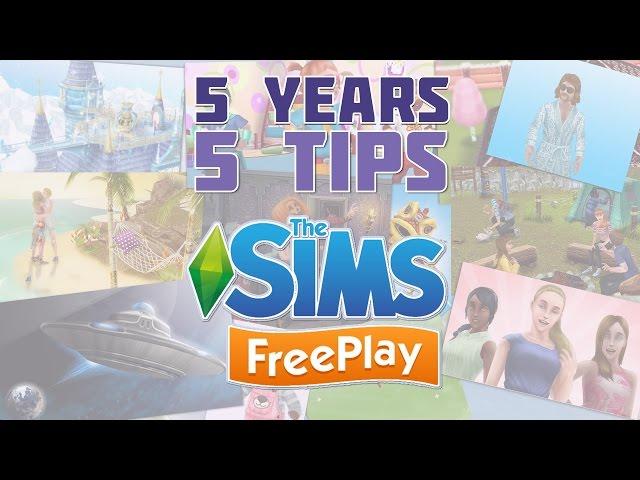 Sims FreePlay - Top 5 Tips for New Players Getting Started!