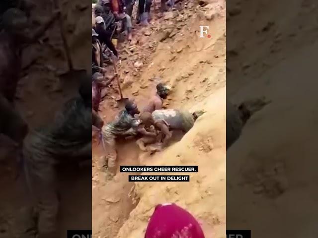 Watch: Miners in Congo Make Dramatic Escape From Collapsed Gold Mine