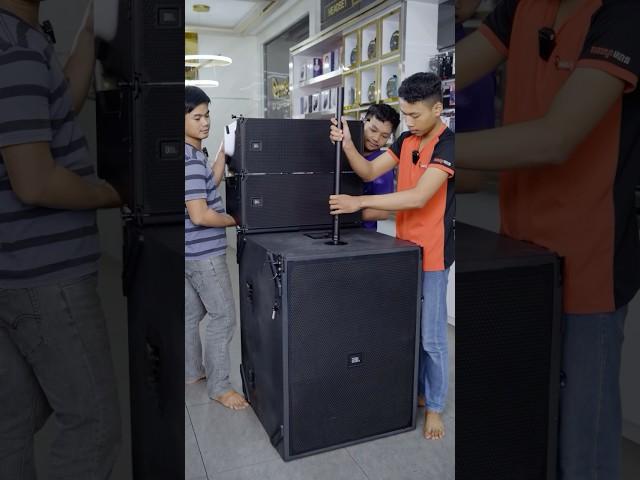 BRX300 Series Line Array Speakers #jbl #loudspeaker #linearray #audio #asmr #foryou #ytshorts