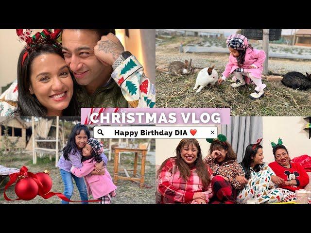 MERRY CHRISTMAS | Happy Birthday DIA | Secret Santa at Ayanka Niwas | Christmas Vlog