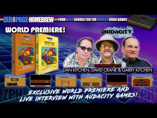 EXCLUSIVE WORLD PREMIERE of Casey's Gold + LIVE Interview with Dan Kitchen David Crane Garry Kitchen