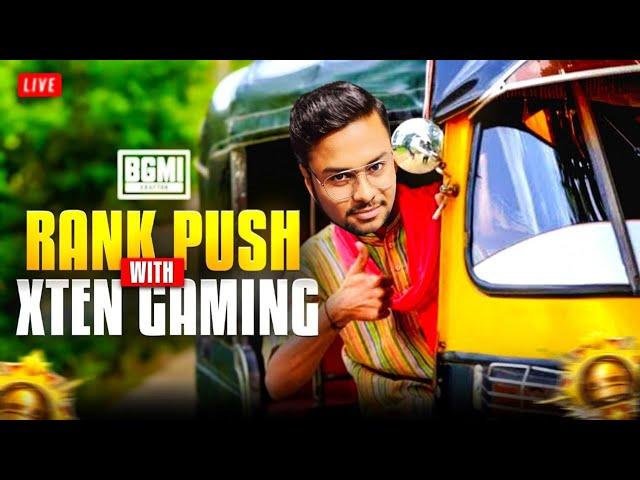 ONLY MASTI IN BGMI  !! BGMI LIVE WITH XTEN GAMING | ROAD TO 5K SOON .