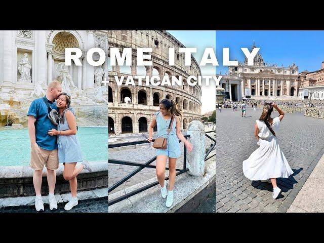 ROME, ITALY | Trevi Fountain, Cooking Class, Colosseum, Vatican City