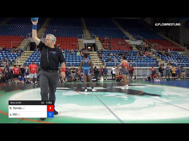 195 Lbs Rnd Of 64 Diego Torres Arizona Vs Joshua Hill South Carolina