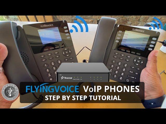 FlyingVoice WiFi VoIP Phones - How to register to Yeastar S-Series VoIP PBX