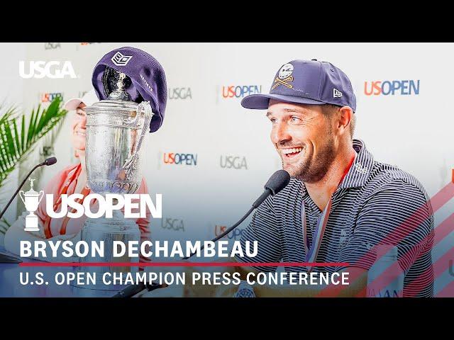 Bryson DeChambeau: 2024 U.S. Open Champion Press Conference