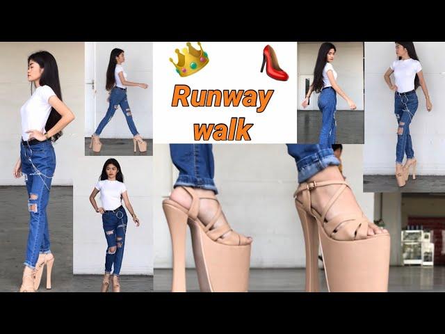 HOW I WALK WITH 8 INCHES HEELS -BRAGAIS | Krishia Diaz