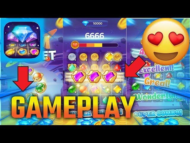 Gem Planet Merge- Puzzle||puzzle game||gem game||Gem Planet Merge- Puzzle funny filter game play